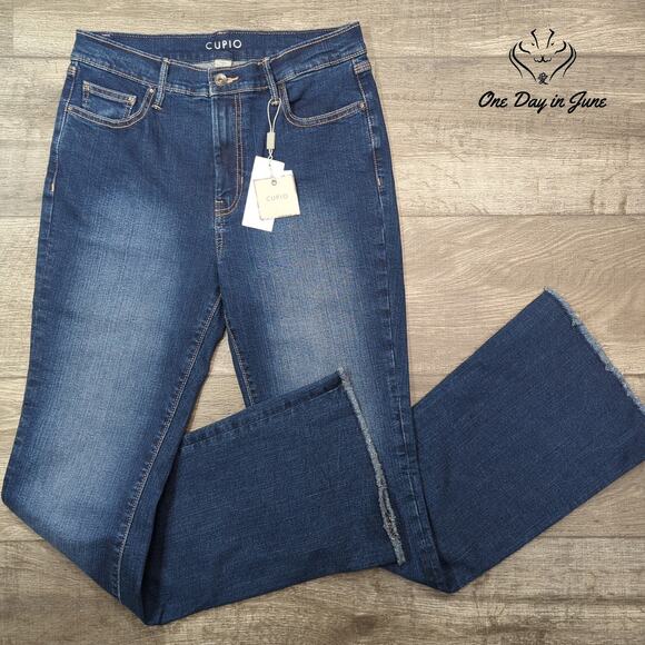 Cupio Boot Cut Jeans Size 8 - Picture 1 of 6